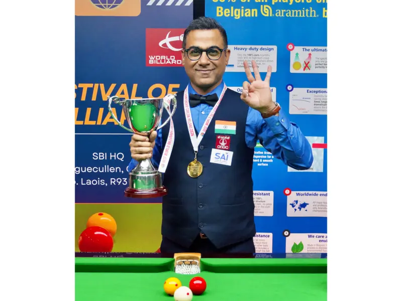 SAI funds Indian athletes for IBSF World Men's Billiards Championship in Ireland