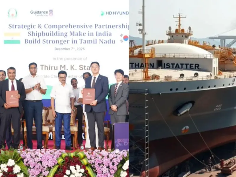 HD Hyundai to Build India's First Mega Shipyard in Thoothukudi, Tamil Nadu; $2B Investment Planned