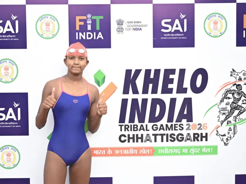 Khelo India Tribal Games Day 1: Swimmers Dhoneesh N of Karnataka, Odisha's Anjali Munda clinch first medals