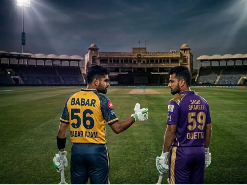 PSL 2026 Match Prediction: Babar Azam's Unbeaten Peshawar Zalmi Take on Saud Shakeel's Quetta Gladiators - Who Wins The Karachi Clash?