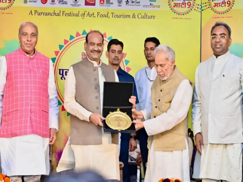Lok Sabha Speaker hails Purvanchal's cultural heritage at 'Maati 9' festival