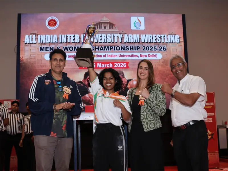 All India University armwrestling championship launched in Aligarh