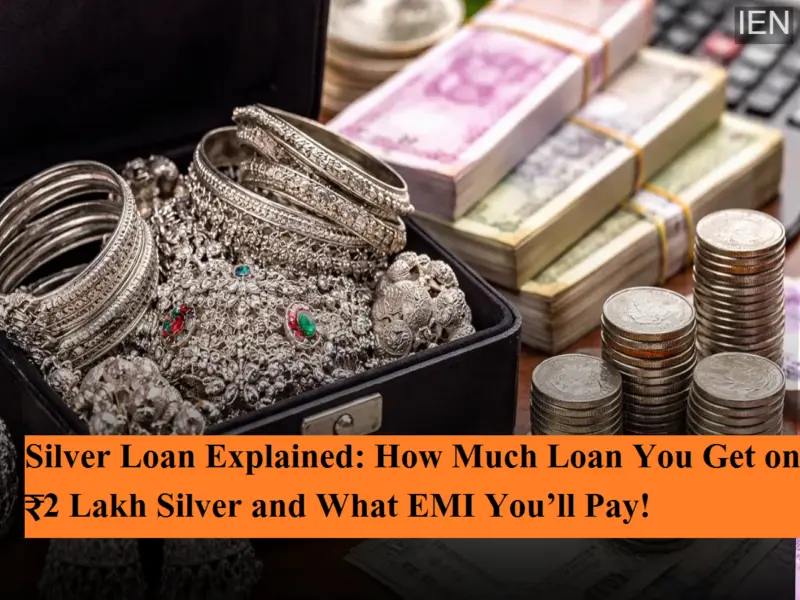 Silver Loan Explained: How Much Loan You Get on ₹2 Lakh Silver and What EMI You'll Pay