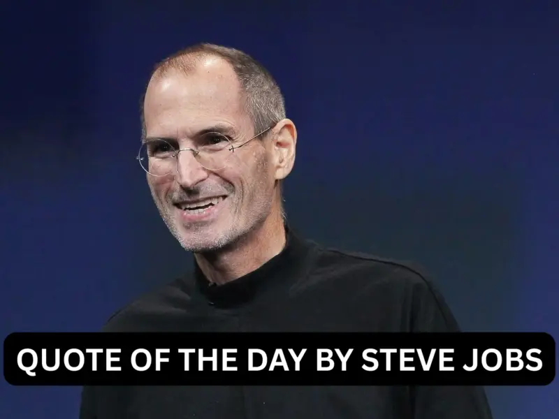 Quote of the Day By Steve Jobs on Career: "The only way to do great work is to love what you do"; Check Meaning & More