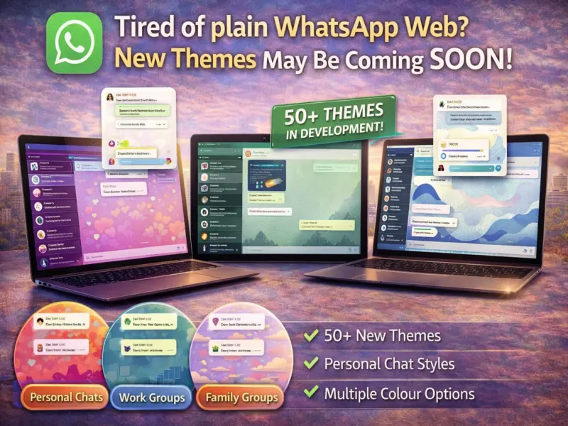 WhatsApp Web May Finally Get Themes: 50+ Customisation Options Could Arrive Soon