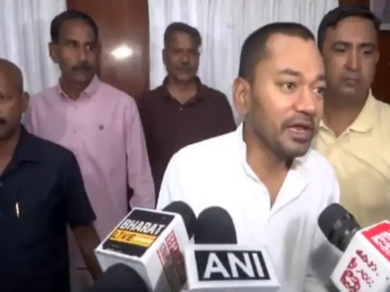 nishant kumar assumes office as bihar health minister