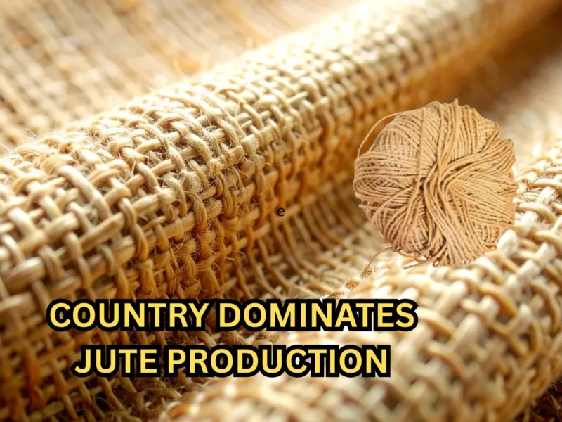 Which Country is Known for Largest Production Jute in the World? Here's the Answer