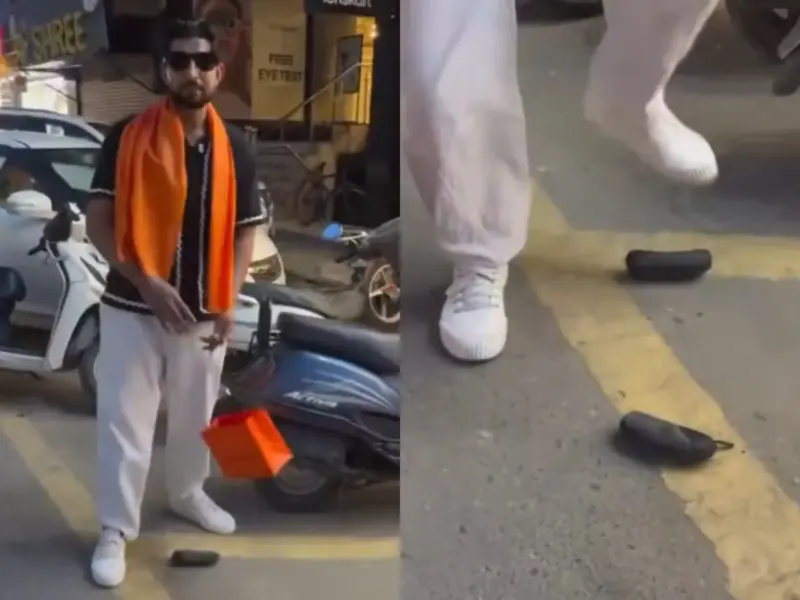 Lenskart Bindi-Tilak Row: Man Buys Glasses From Store, Smashes Them On Camera, Says 'Hindu Se Itni Nafrat Kyu'; Internet Reacts.