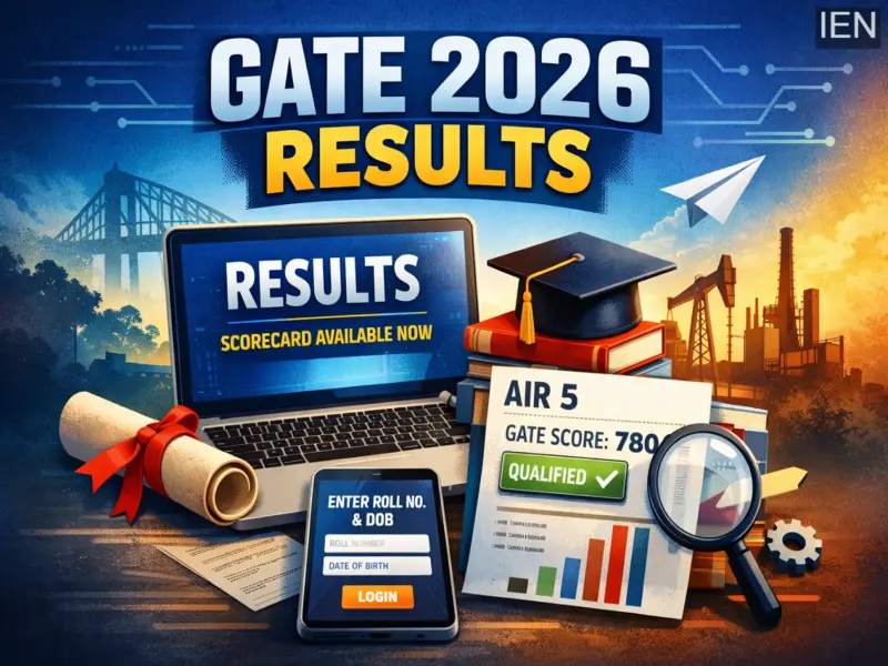 GATE 2026 Result Expected Today: How to Check Scorecard, Key Details and Cut-Off Updates