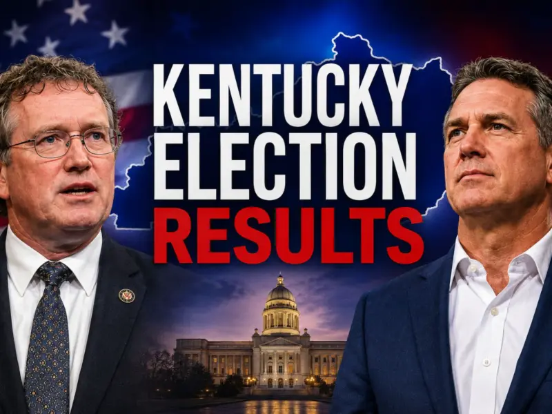 Kentucky Election Results: Did Thomas Massie Win Kentucky Primary? Donald Trump-Backed Ed Gallrein Stuns Republican Congressman In Major Upset