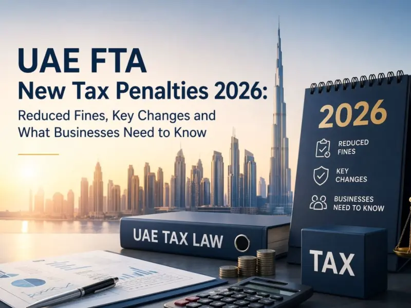 UAE FTA New Tax Penalties 2026: Reduced Fines, Key Changes and What Businesses Need to Know