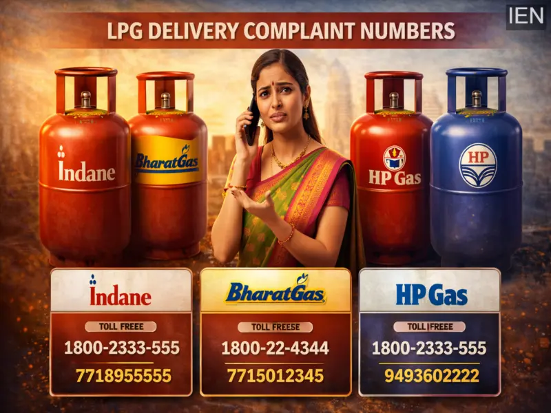 LPG Cylinder Not Delivered After Booking? Indane, Bharat Gas and HP Gas Customers Can File Complaints on These Numbers