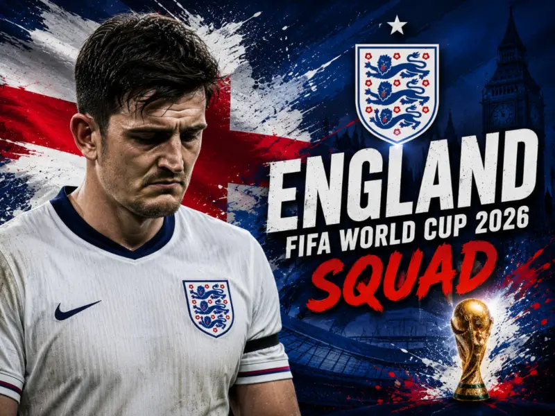 England FIFA World Cup 2026 Squad Announcement: Harry Maguire, Fikayo Tomori Likely To Be Omitted