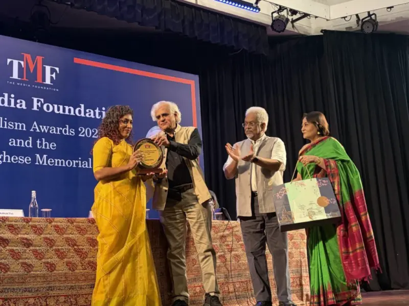 The Wire's Sukanya Shantha Wins 'Fearless Journalism' Award for Series on NIA Guilty Pleas
