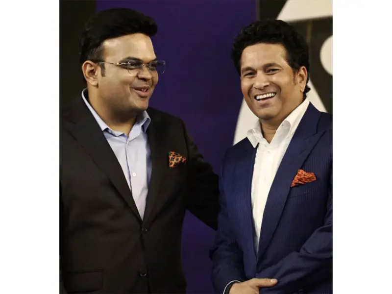 ICC chairman Jay Shah wishes Sachin Tendulkar on 53rd birthday