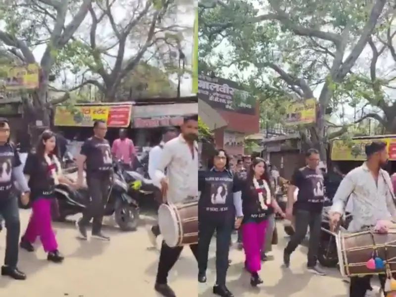 'My Daughter Wasn't Happy In Her Marriage': Meerut Family Celebrates Daughter's Divorce With Grand Welcome After Ending 7-Year Marriage To Army Officer | WATCH