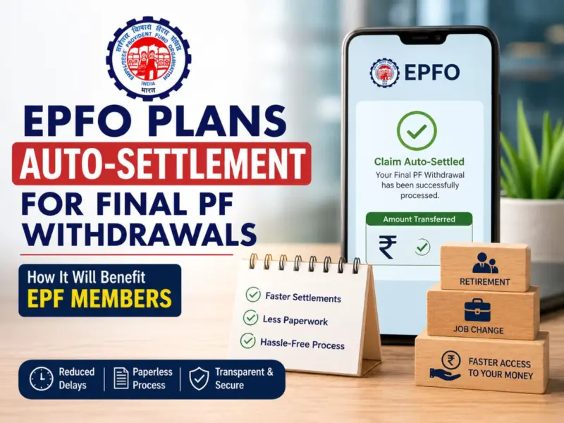 EPFO Plans Auto-Settlement For Final PF Withdrawals: How It Will Benefit EPF Members