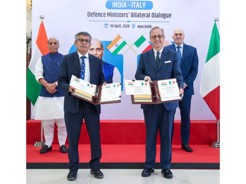 India, Italy exchange Bilateral Military Cooperation Plan for 2026-27; strengthen maritime information sharing via Gurugram fusion centre