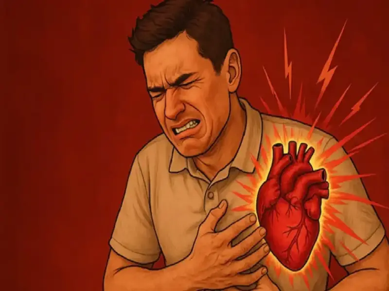 Heart attack symptoms: The body gives these signals late at night before a heart attack; learn what the symptoms are