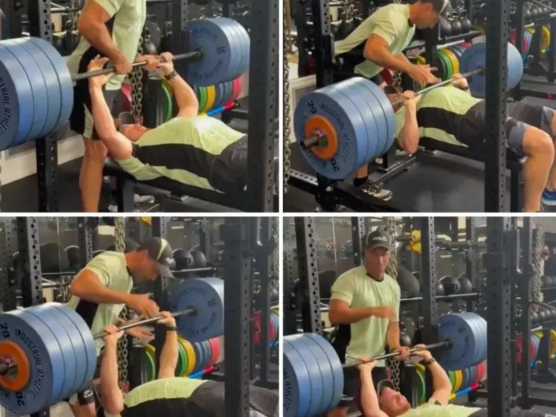 IND vs NZ WATCH: Glenn Phillips' Bench Press Workout Before T20 World Cup 2026 Final Goes Viral, Fans Ask 'Mr Olympia Loading?'