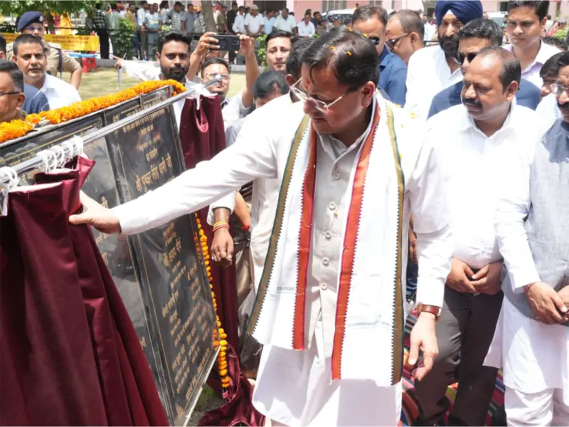 Uttarakhand: CM Pushkar Singh Dhami inaugurates developmental projects worth 89 lakhs at Khatima