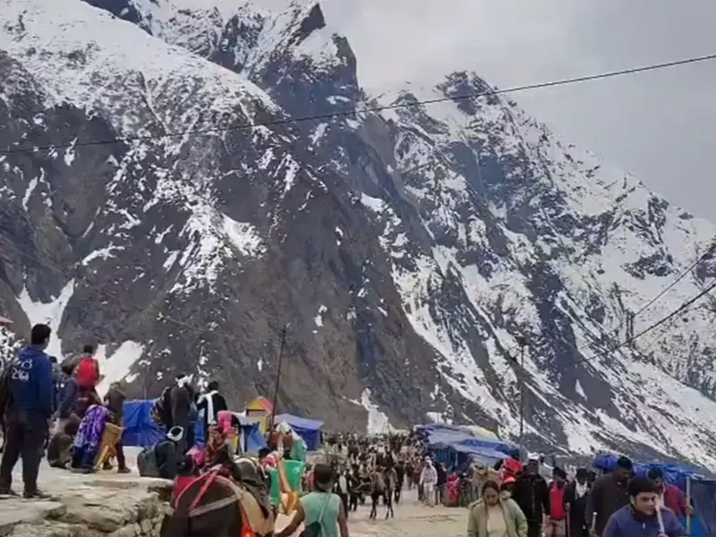 Kedarnath portals open as fresh snow covers shrine amid pilgrim influx