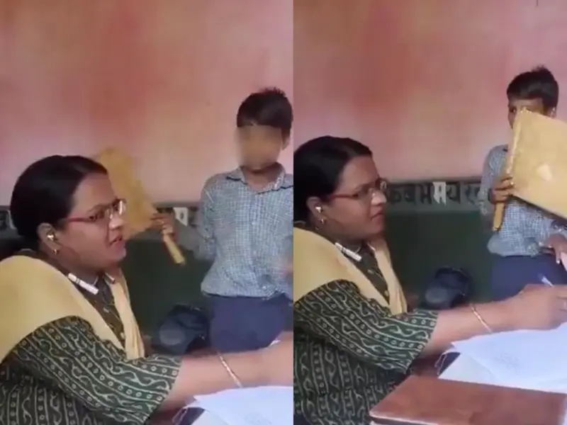 Rewa: Student Fans Teacher In A Govt School Amid Lack Of Basic Facilities; Video Draws Criticism For Sarcasm Instead Of Highlighting Infrastructure Gaps | WATCH
