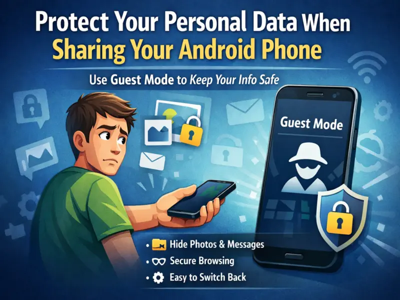 How to Protect Your Personal Data When Sharing Your Android Phone: A Simple Guide to Guest Mode
