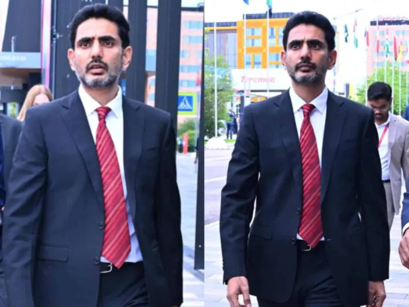 Pic Talk: Lokesh Looks Dapper in Black Suit