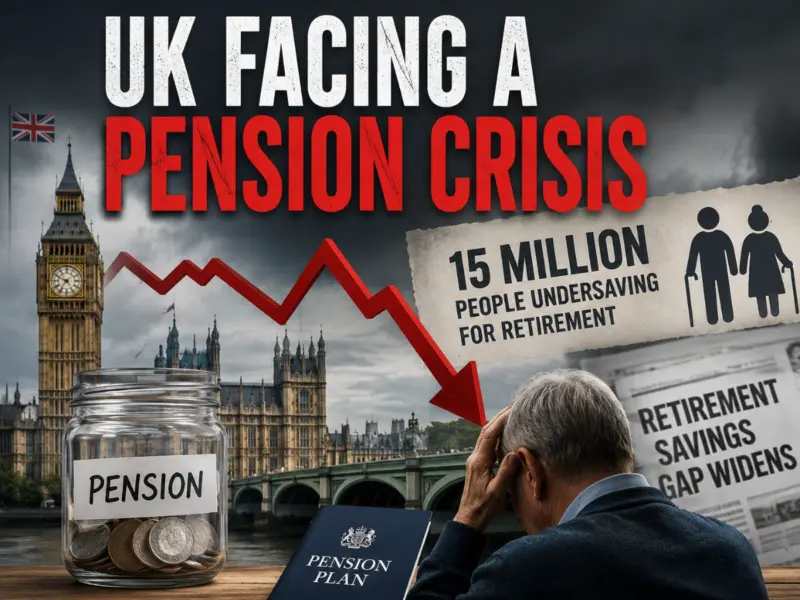 Is the UK Facing a Pension Crisis as 15 Million People Undersave for Retirement? What Does the Pensions Commission Report Say? How Does the UK Pension System Work?