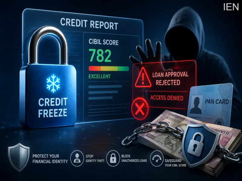 Credit Freeze Alert: Protect Your CIBIL Score from Fraudulent Loans Taken in Your Name