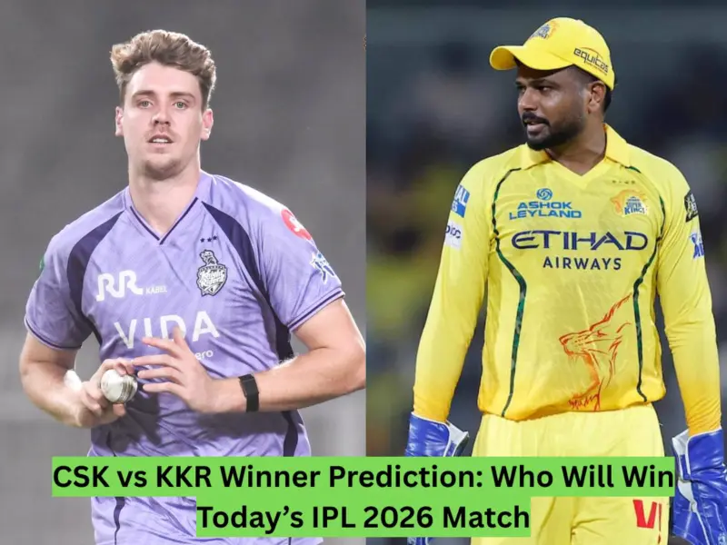 CSK vs KKR Winner Prediction: Who Will Win Today's IPL 2026 Match Between Chennai Super Kings And Kolkata Knight Riders in Chepauk?