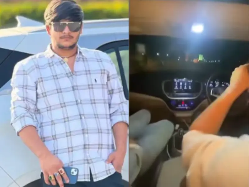 Gujarat Reel Tragedy: Thrill-Seeking Youths Die As Hyundai Verna Crashes At 120 kmph During Night Instagram Reel Shoot