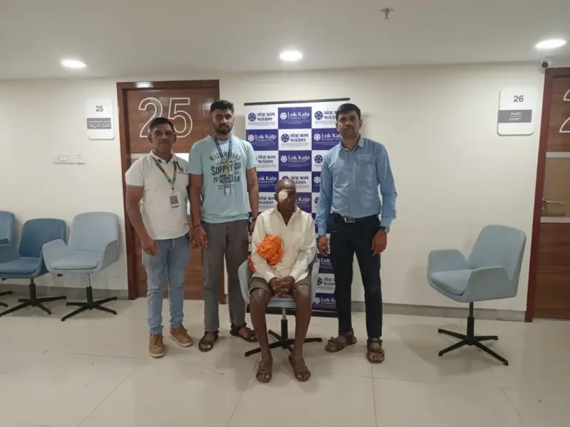 देवाचीहट्टी येथील नागरिकाला लोककल्प फौंडेशनचा आधार