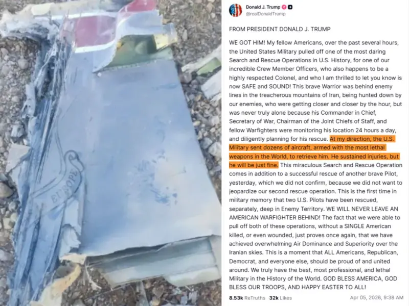 Iran-US-Israel War Latest News: How US Rescued Downed F-15 Pilot From Iran in Daring 48-Hour Mission Deep Behind Enemy Lines
