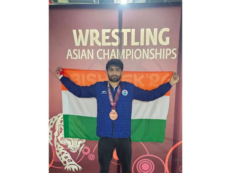 Asian Wrestling C'ships 2026: Nitesh bags silver; Sachin Sahrawat, Prince add two bronze to India's tally