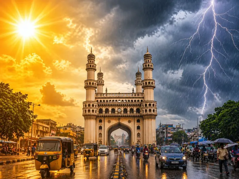 Hyderabad Weather Today: Will It Rain? IMD Issues Heatwave Alert As Scorching 40°C Grips City, Evening Showers Likely With Thunderstorms