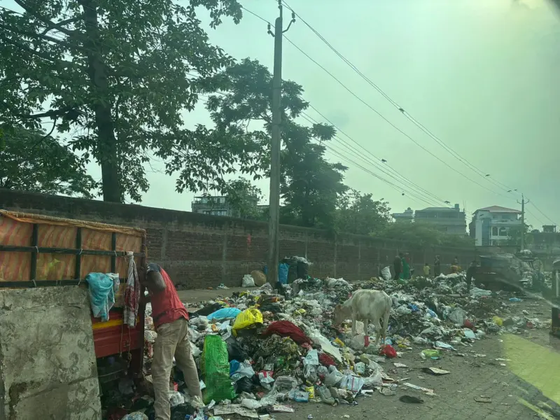 Garbage nightmare at Kanaklata Path in Guwahati triggers health fears