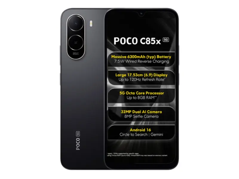 Review of POCO C85x 5G: The No-Frills Marathon Runner?