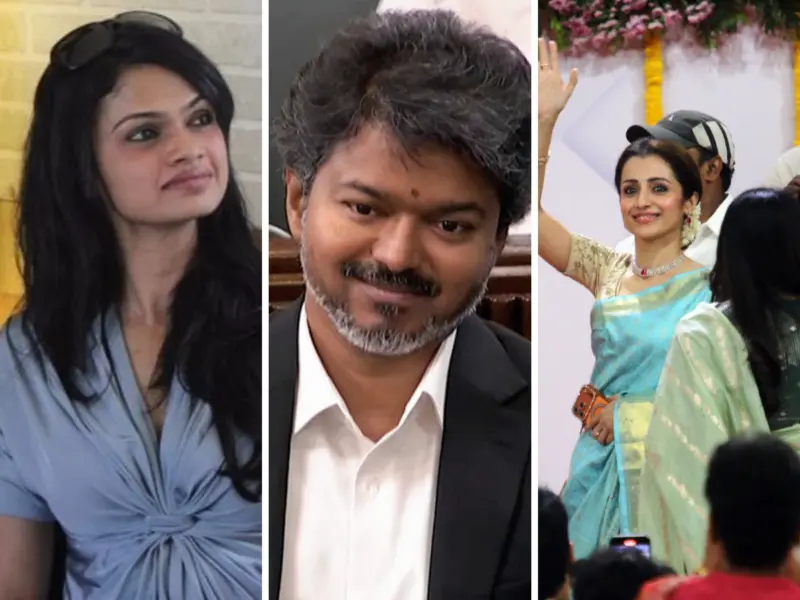 'Side Chick Glorification': Singer Suchitra Slams Trisha Krishnan After Vijay's Swearing-In, Calls Her Saree 'Vomit Green' In Viral Post; Deletes Later