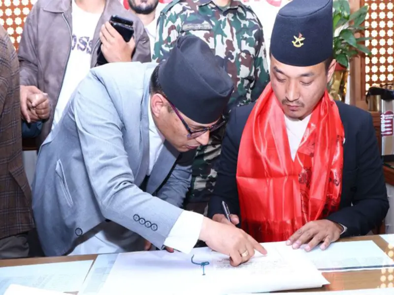 Nepal Home Minister Sudhan Gurung resigns over links to controversial businessman being investigated for money laundering