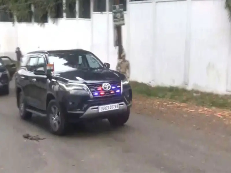 Omar Abdullah visits father's home after assassination attempt in Jammu
