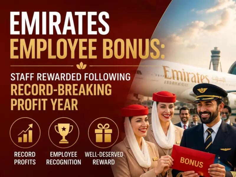 Emirates Employee Bonus: Staff Rewarded Following Record-Breaking Profit Year