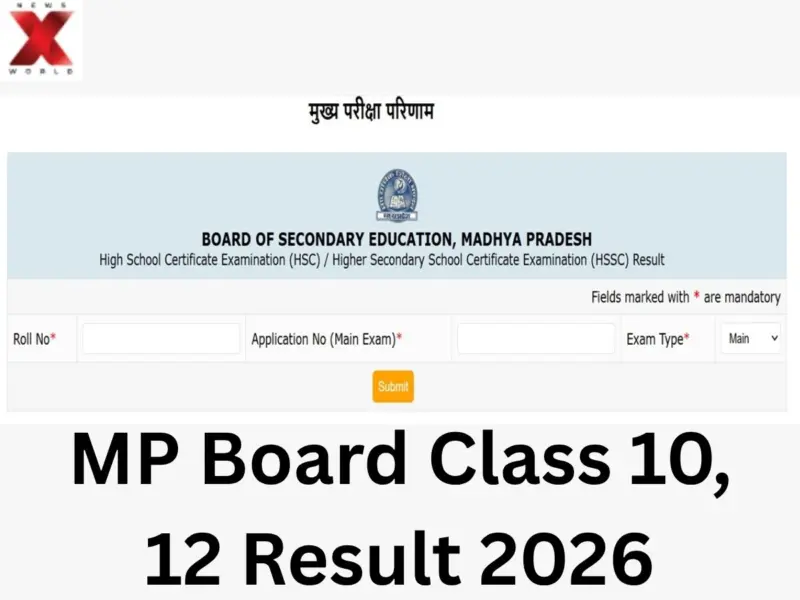 MP Board Result 2026 Date Confirmed, Check Class 10, 12 Marks at mpbse.mponline.gov.in