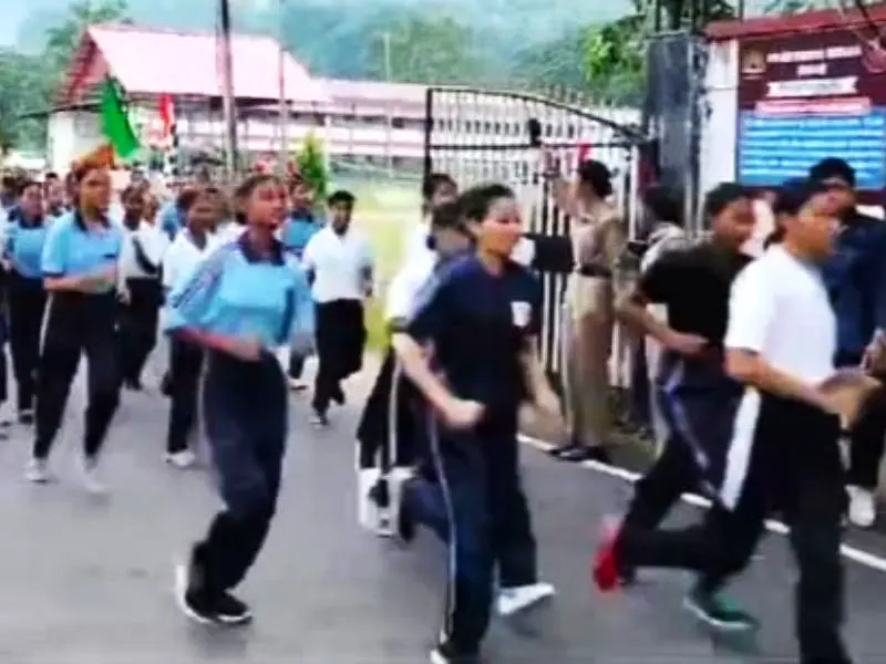 Guwahati NCC cadets celebrates 'National Sports Day' with inspiring 'Run For Fun'