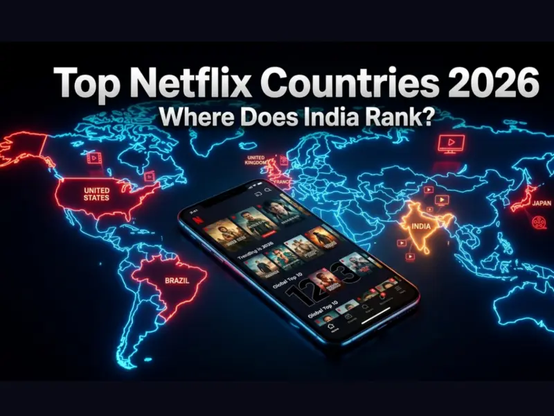 Which Countries Watch Netflix the Most in 2026? From Japan to the US, Check India's Position in the Global List