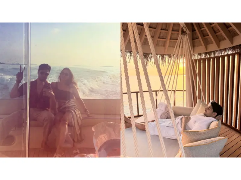 Sidharth Malhotra and Kiara Advani share beach vacation photos on Instagram