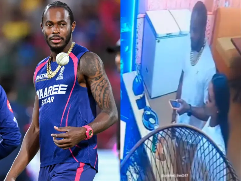 Did Jofra Archer Spent Night With 'Mystery' Girl In Jaipur Amid IPL 2026? CCTV Footage Goes Viral: WATCH Video