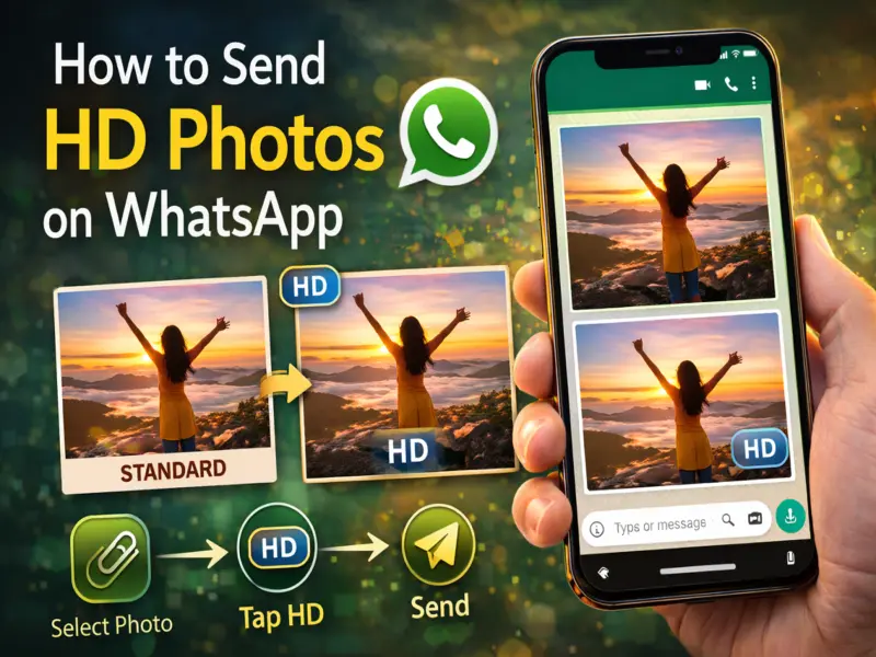 WhatsApp HD Photo Sharing Guide: Steps to Send High-Quality Images in Chats and Groups