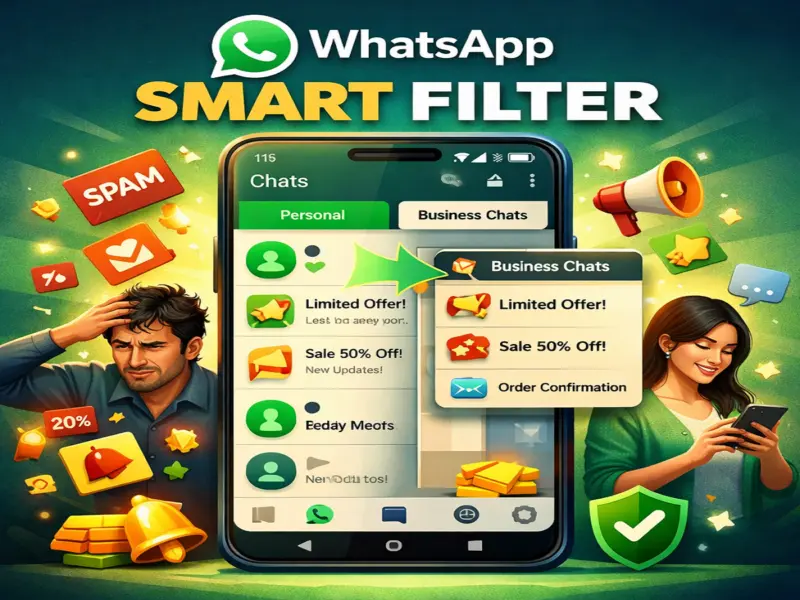 WhatsApp 'Smart Filter' Coming Soon: Say Goodbye to Spam and Cluttered Chats